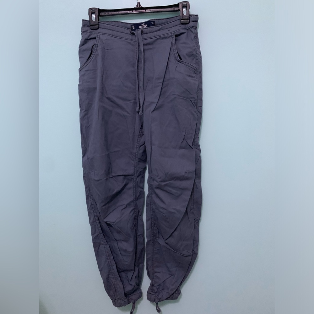 Hollister adjustable rise parachute baggy pants